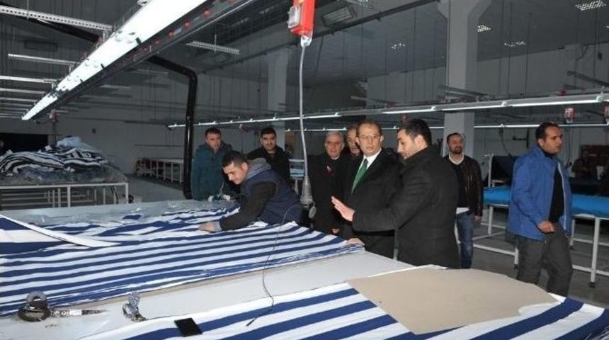 Tekstil Kentte İlk Fabrika A&ccedil;ıldı