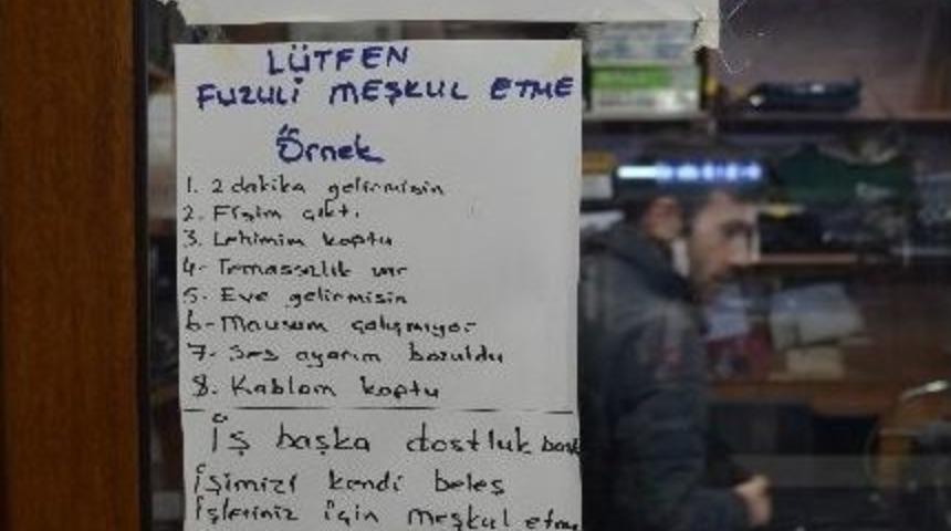 "l&uuml;tfen Fuzuli Meşkul Etme"