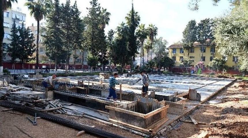 Muratpaşa Spor Salonu Yapıyor