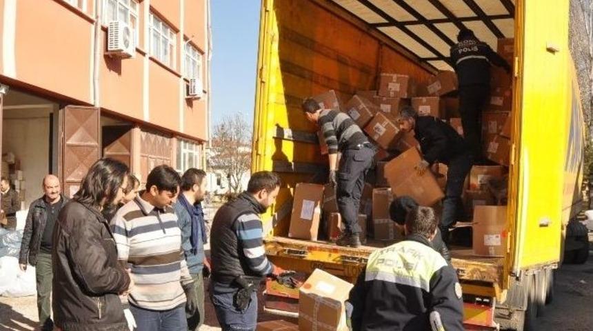 Aksaray&rsquo;da Ka&ccedil;ak Sigara Operasyonu