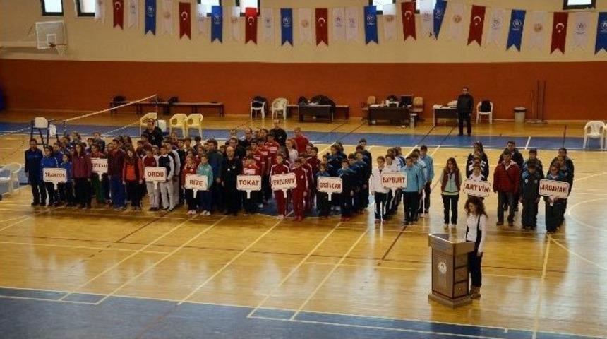 Anadolu Yıldızları Badminton &Ccedil;eyrek Finalleri Sonu&ccedil;landı