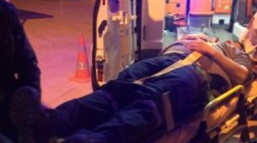 Fabrikada Y&uuml;ksekten D&uuml;şen İş&ccedil;i Yaralandı