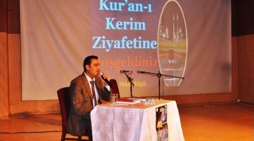 Iğdır İl M&uuml;ft&uuml;l&uuml;ğ&uuml;&rsquo;nden Kur&rsquo;an Ziyafeti