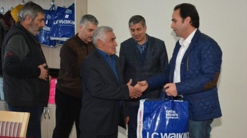 Kaymakam Erkan Ve Başkan Aksoy, Gazetecilerle Bir Araya Geldi