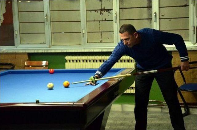 Aydın’da 3 Bant Bilardo Heyecanı Başladı