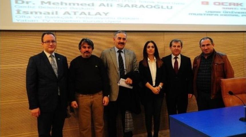 Uşak&rsquo;ta Kış Sporları Ve Murat Dağı Termal Kayak Merkezi Konferansı D&uuml;zenlendi