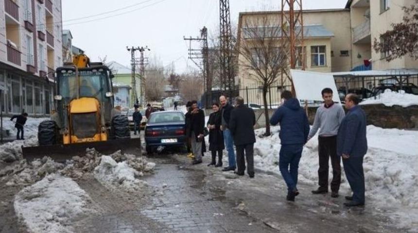 Bulanık&rsquo;ta Karla M&uuml;cadele &Ccedil;alışması