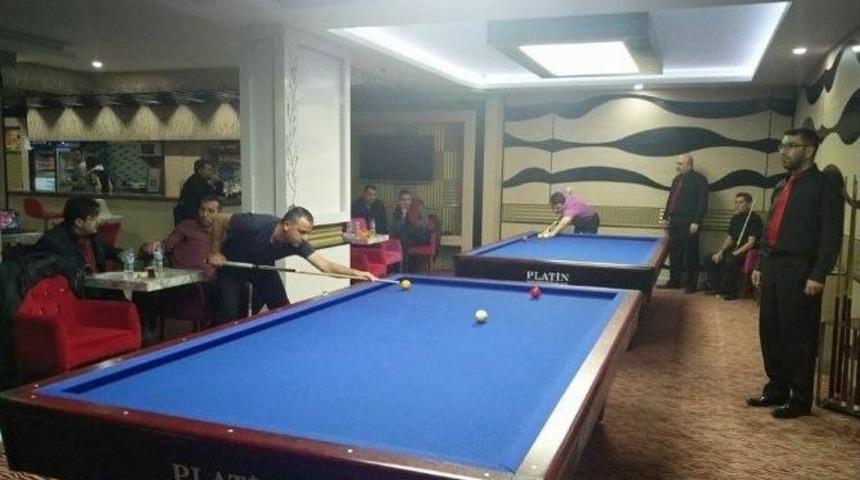 Nevşhir&rsquo;de 3 Bant Bilardo Şampiyonası Yapıldı