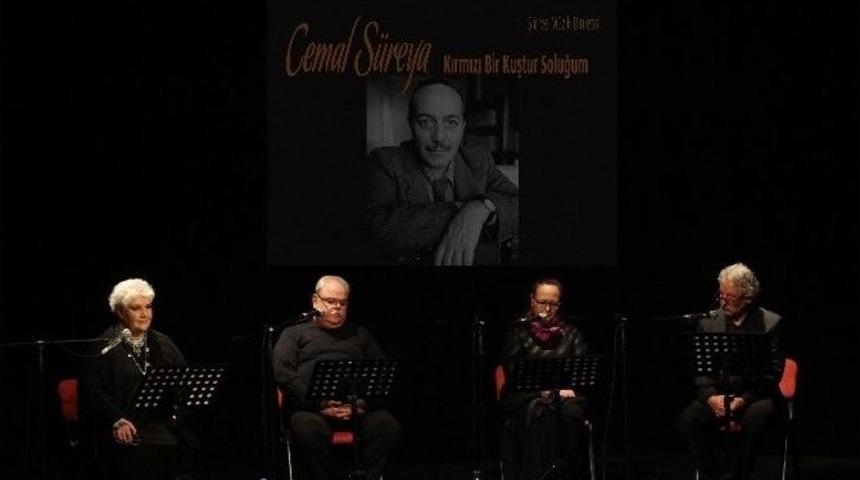 Şair Cemal S&uuml;reya Konak&rsquo;ta Anıldı