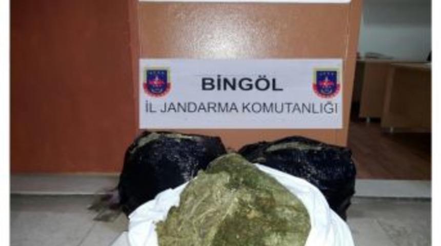Bingöl’de 30 Kilogram Esrar Ele Geçirildi