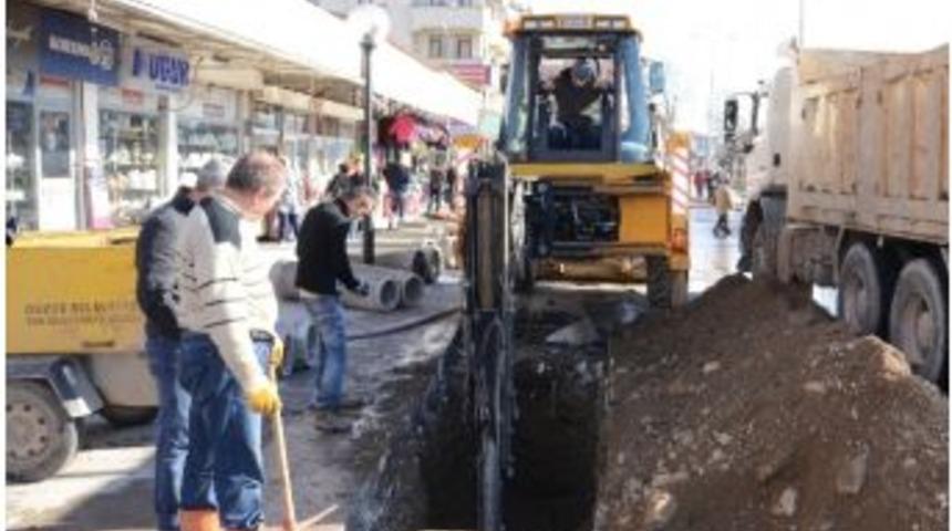 D&uuml;zce&rsquo;de Alt Yapı Bakıma Alındı