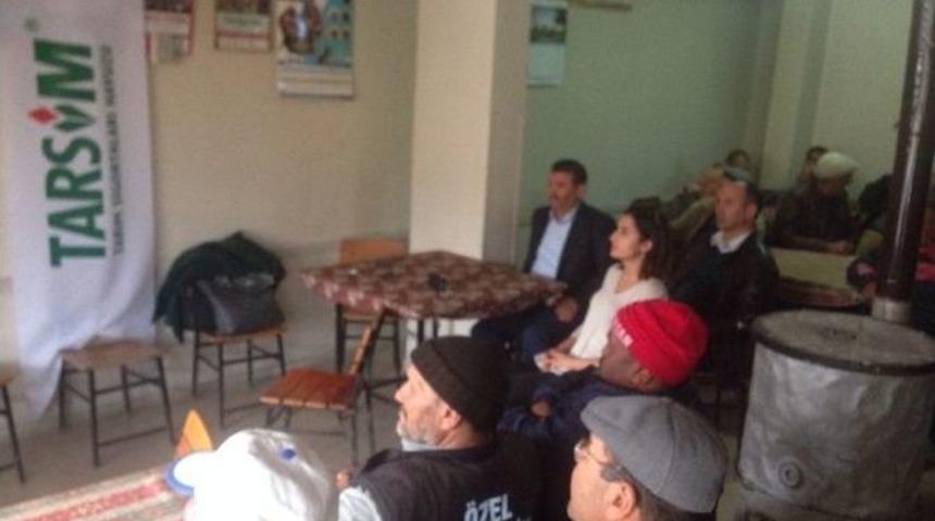 Didimli &Uuml;reticiler Tarsim Konusunda Bilgilendirildi