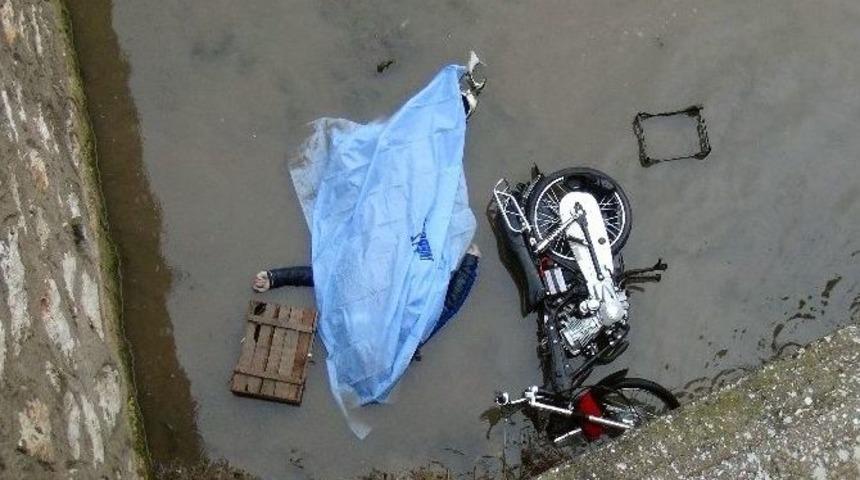 Derede Motosikletiyle Cesedi Bulundu