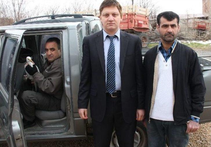 Yaralı Akbalıkçıl Tedavi Altına Alındı G2