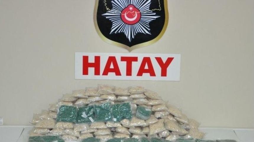 Hatay&rsquo;da 240 Bin Adet Uyuşturucu Hap Ele Ge&ccedil;irildi