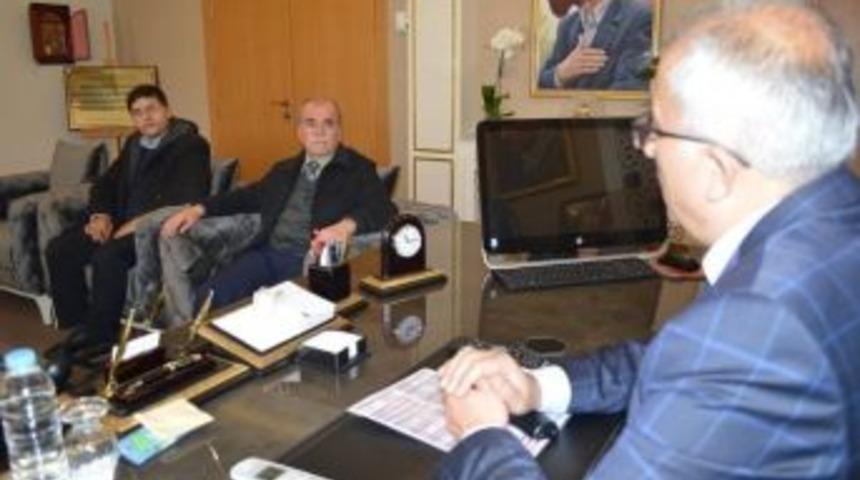 Madeni Eşya Ve Sanatkarları Odası&rsquo;ndan Başkan G&uuml;ler&rsquo;e Ziyaret