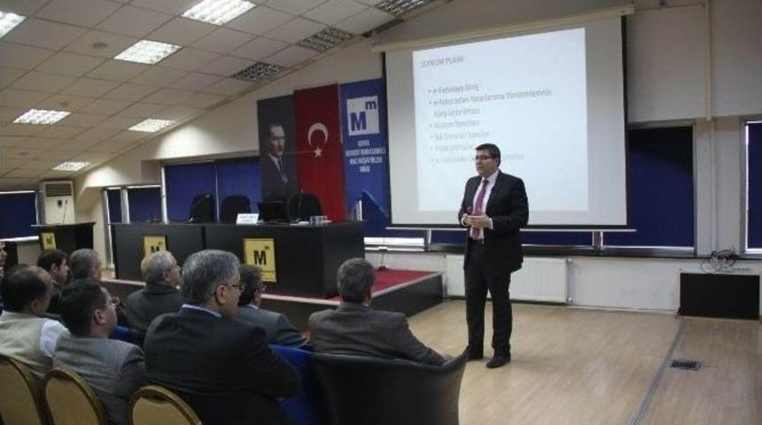 Mali M&uuml;şavirlere Uygulamalı Seminer