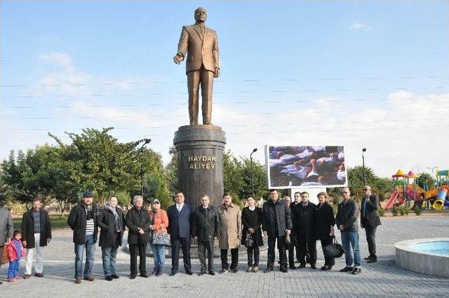 Büyükelçi Bağırov Ve Prof. Dr. Kaseinov Tarsus’u Ziyaret Etti