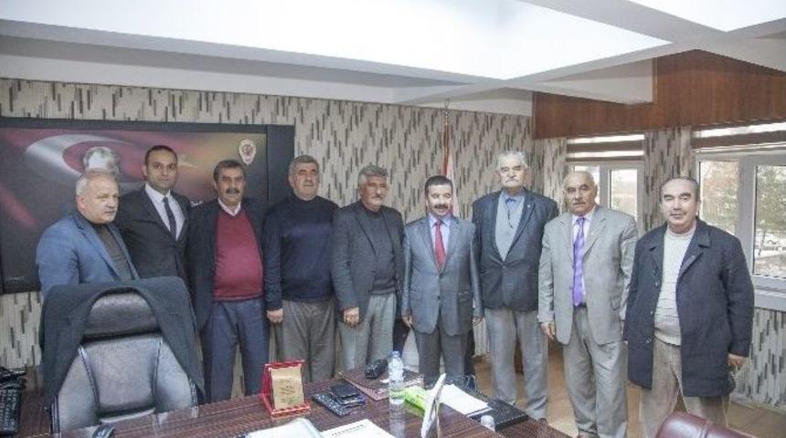Muhtarlardan Emniyet Müdürü Yaban’a Teşekkür