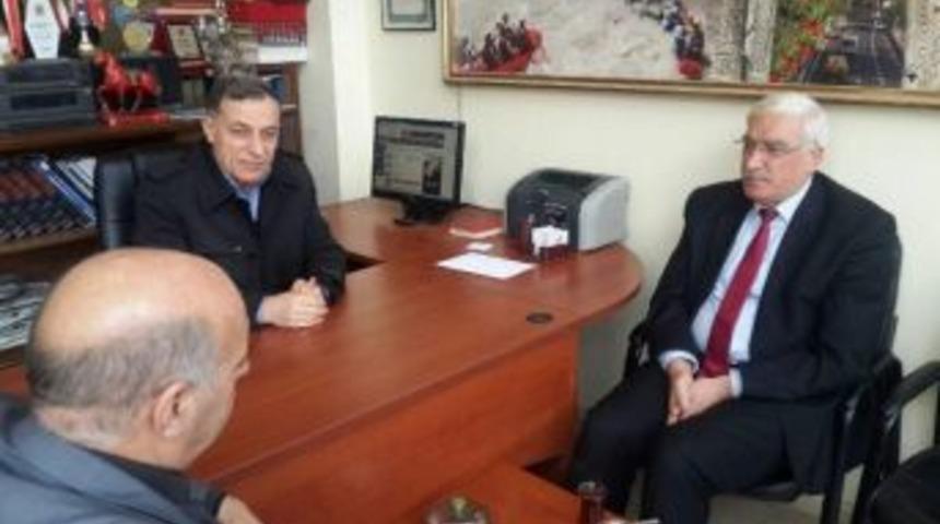 Siirt Milli Eğitim M&uuml;d&uuml;r&uuml; Suay&rsquo;dan Basın Kuruluşlarına Ziyaret