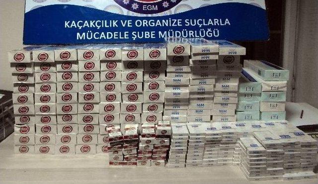 Elazığ Polisinden Kargo Aracına Kaçak Sigara Baskını