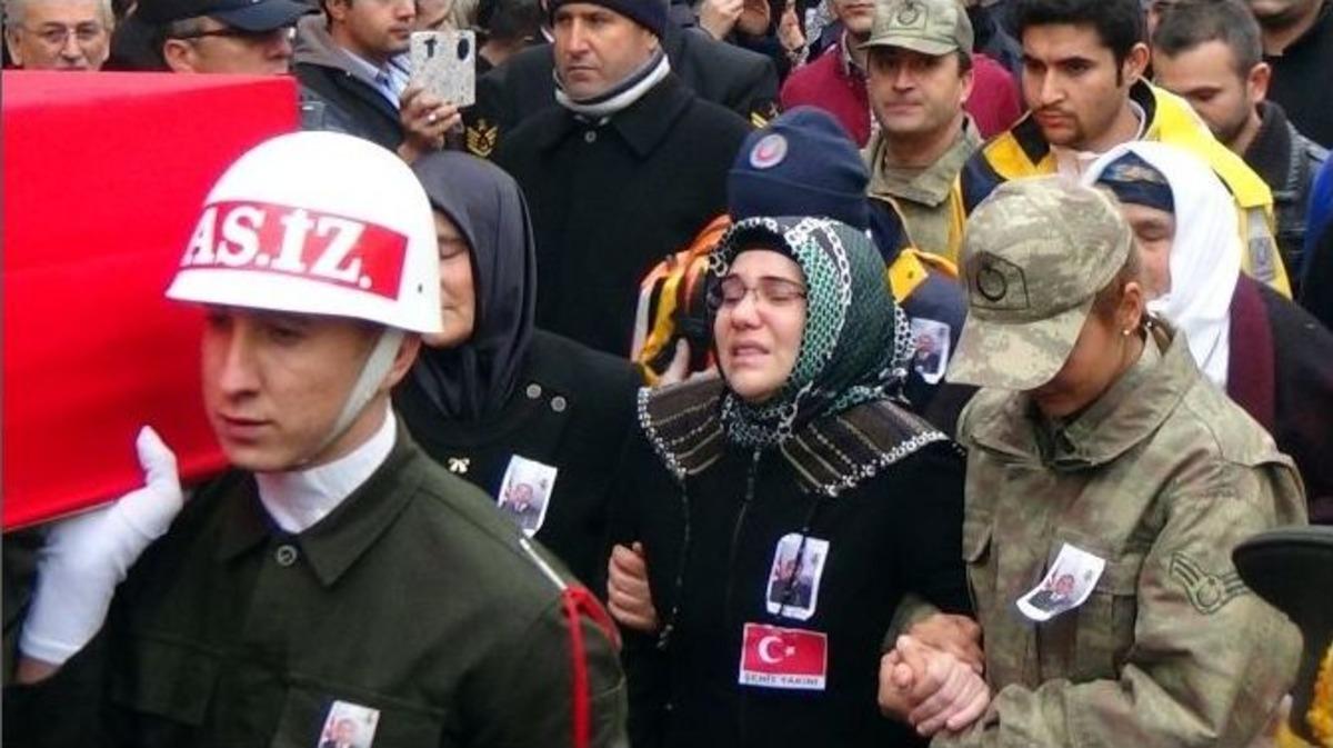 Şehit Astsubay Hatay&rsquo;da Toprağa Verildi