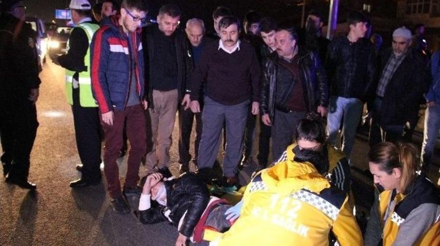 Zonguldak&rsquo;ta Trafik Kazası: 2 Yaralı