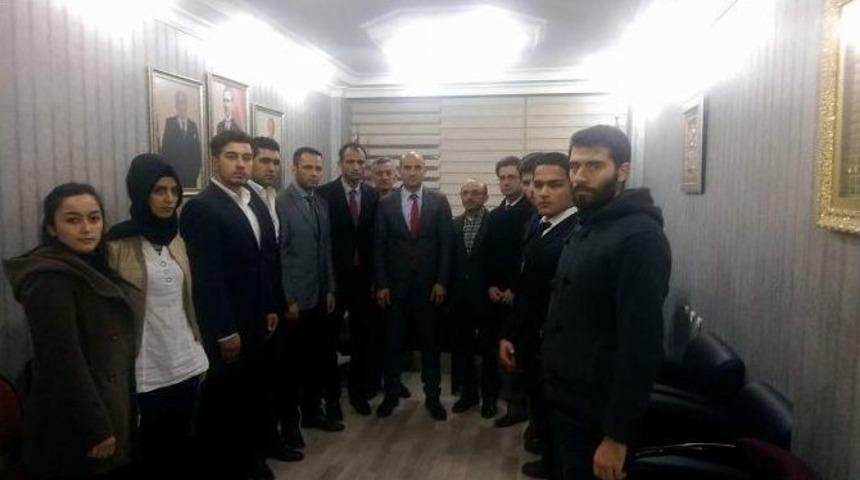 Olcay Kılavuz, Aydın &Uuml;lk&uuml; Ocaklarını Ziyaret Etti