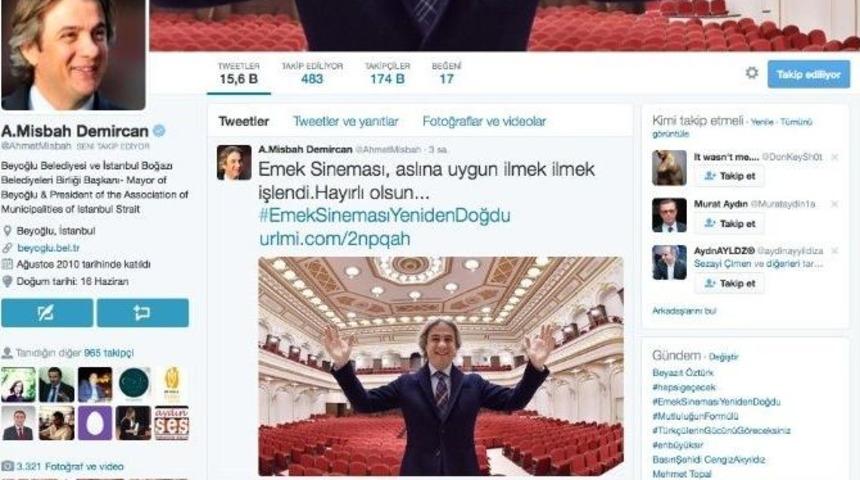 Emek Sineması Twitter&rsquo;da Tt Oldu