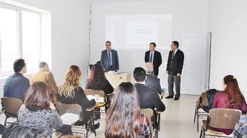 Elazığ Defterdarlığı&rsquo;nda Gelir Birimlerine Hizmet İ&ccedil;i Eğitim