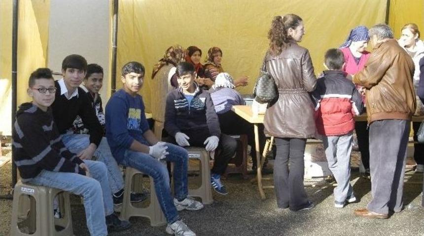 Malkara&rsquo;da Okul Yararına &rsquo;mekik Kermesi&rsquo; D&uuml;zenlendi