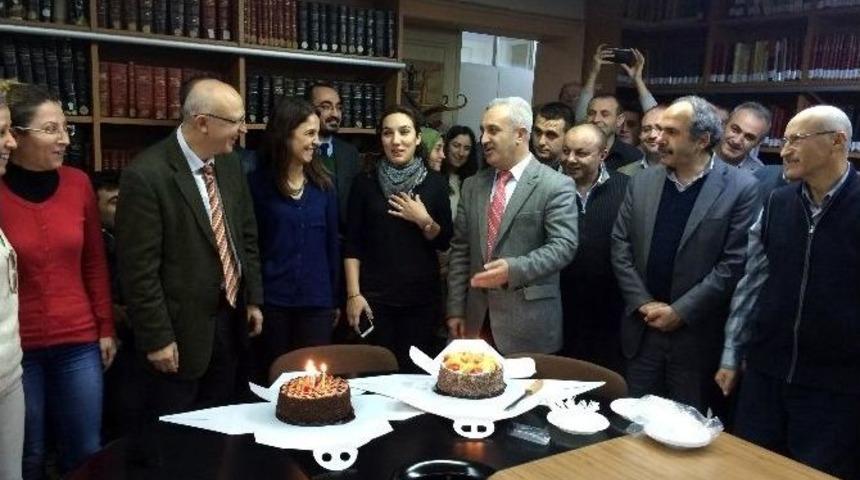 Prof. Dr. Fethi Gedikli&rsquo;ye Doğum G&uuml;n&uuml; S&uuml;rprizi