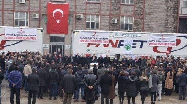 Bayırbucak Türkmen Cephesinden Kayseri Şeker’e Teşekkür