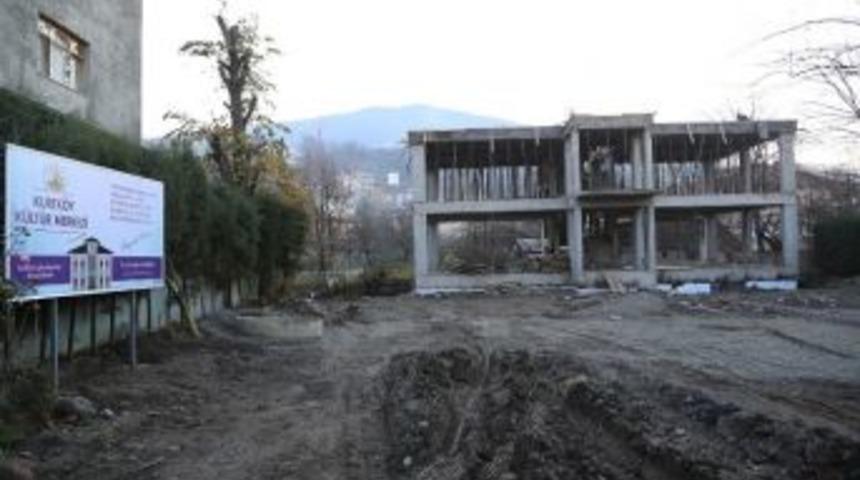 Kurtk&ouml;y K&uuml;lt&uuml;r Merkezi Kaba İnşaatı Kısa S&uuml;rede Tamamlandı