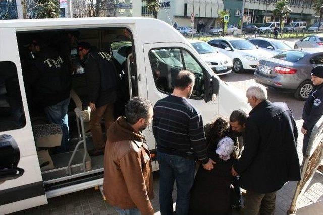 Bursa’da Pkk’lı 3 Zanlı Adliyeye Sevk Edildi