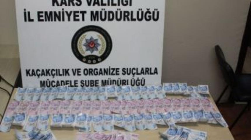 Kars&rsquo;ta Sahte Para Operasyonu