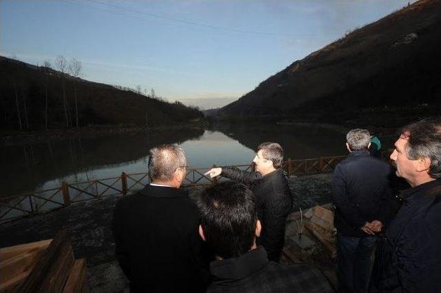 Doğu Karadeniz’in Denize En Yakın Gölü Olan Sera Gölü’nde Çalışmalar Sürüyor