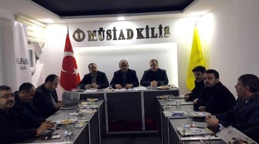 M&uuml;siad &Uuml;yelerine Bilgilendirme Ve Değerlendirme Toplantısı Yaptı