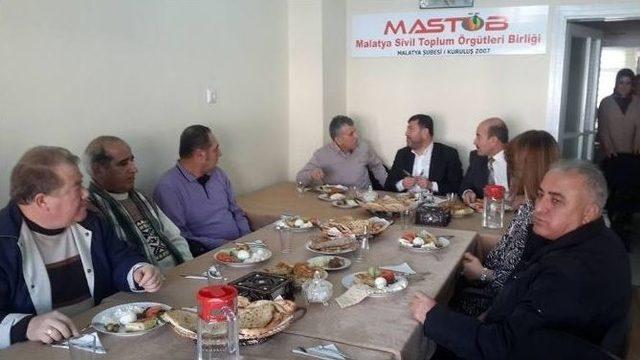 Chp’li Ağbaba’dan Mastöb’e Ziyaret