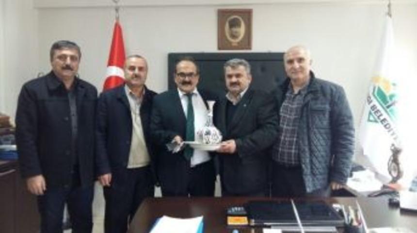 Kargı &Ouml;z Orman İş&rsquo;ten Başkan Şen&rsquo;e Ziyaret