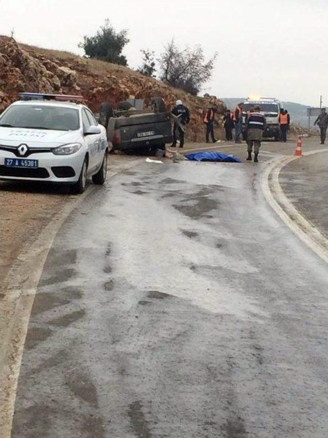 Gaziantep’te Trafik Kazası: 1 Ölü, 4 Yaralı