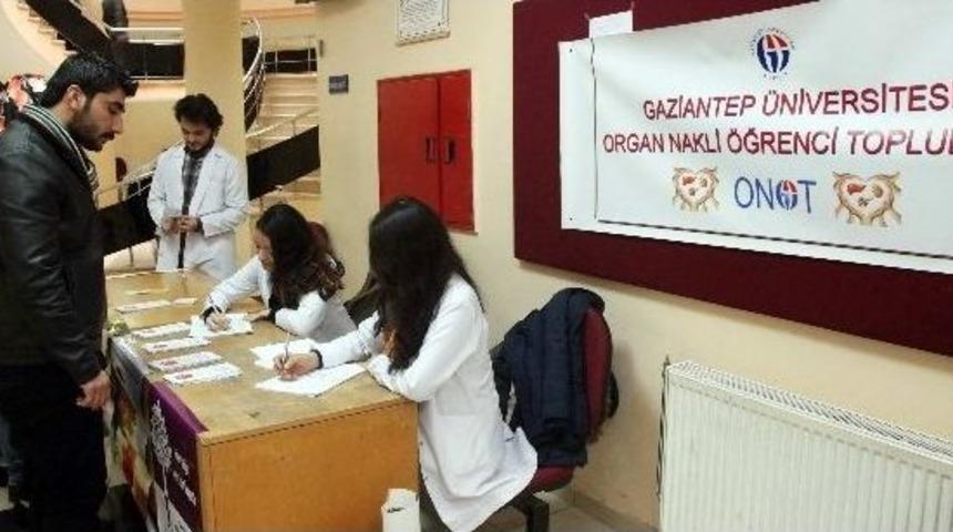 Gaziantep &Uuml;niversitesi&rsquo;nde Organ Bağışı Bilgilendirmesi