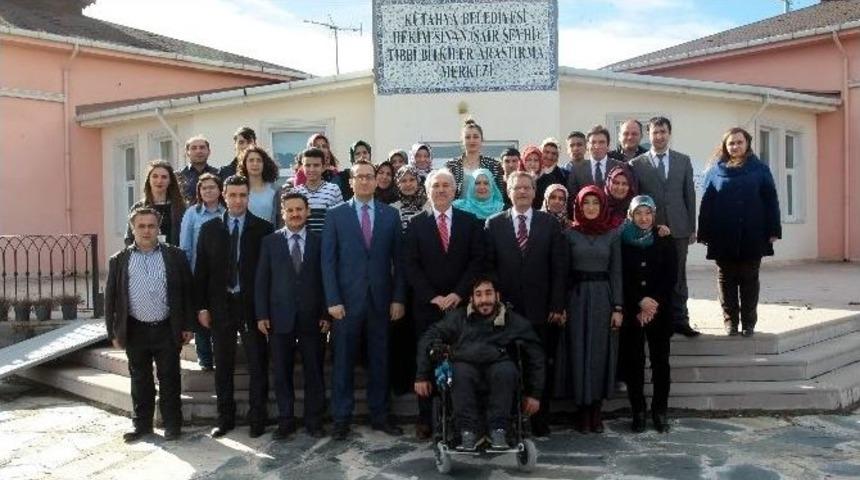 Başkan Kursiyerle Bir Araya Geldi