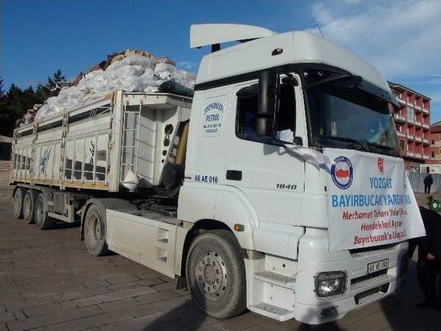 Yozgat Memur-sen’den Bayırbucak Türkmenlerine Yardım