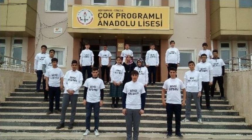 Adıyaman&rsquo;ın Sincik İl&ccedil;esinde Sevgi Timi Oluşturuldu
