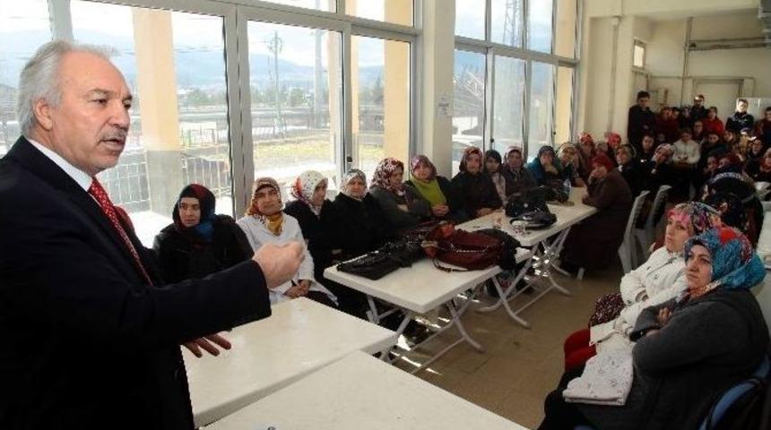 Belediye Başkanı Kamil Sara&ccedil;oğlu Kişgem&rsquo;i Ziyaret Etti