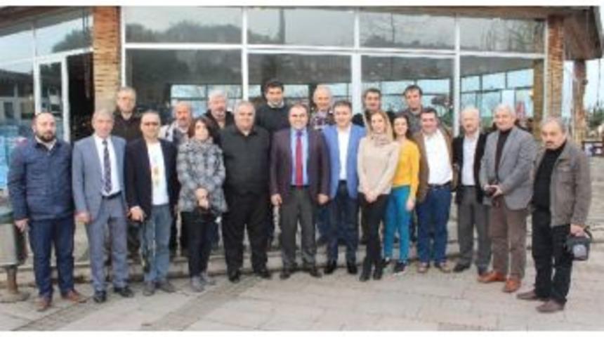 G&ouml;rele Belediye Başkanı Erener, Basın Mensuplarıyla Yemekte Buluştu