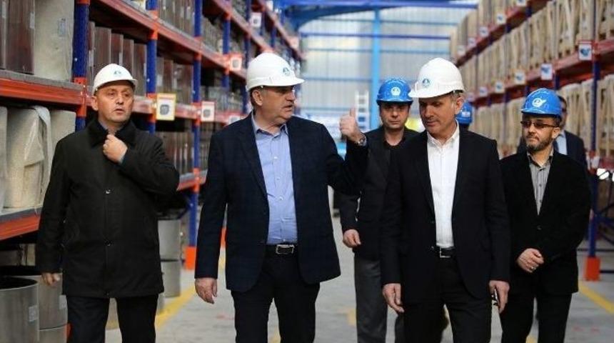 To&ccedil;oğlu, Depolama Sahasını İnceledi