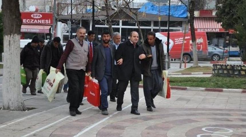 Kaymakamdan Engellilerle Alışveriş Yaptı