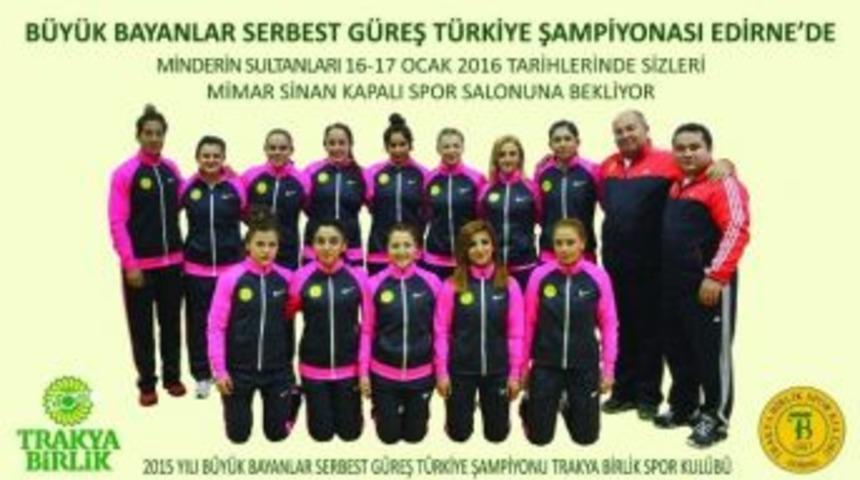 Trakya Birlik Spor Kul&uuml;b&uuml; T&uuml;rkiye Şampiyonasına Hazır